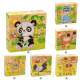 Aga Educational wooden blocks Safari 9 pcs