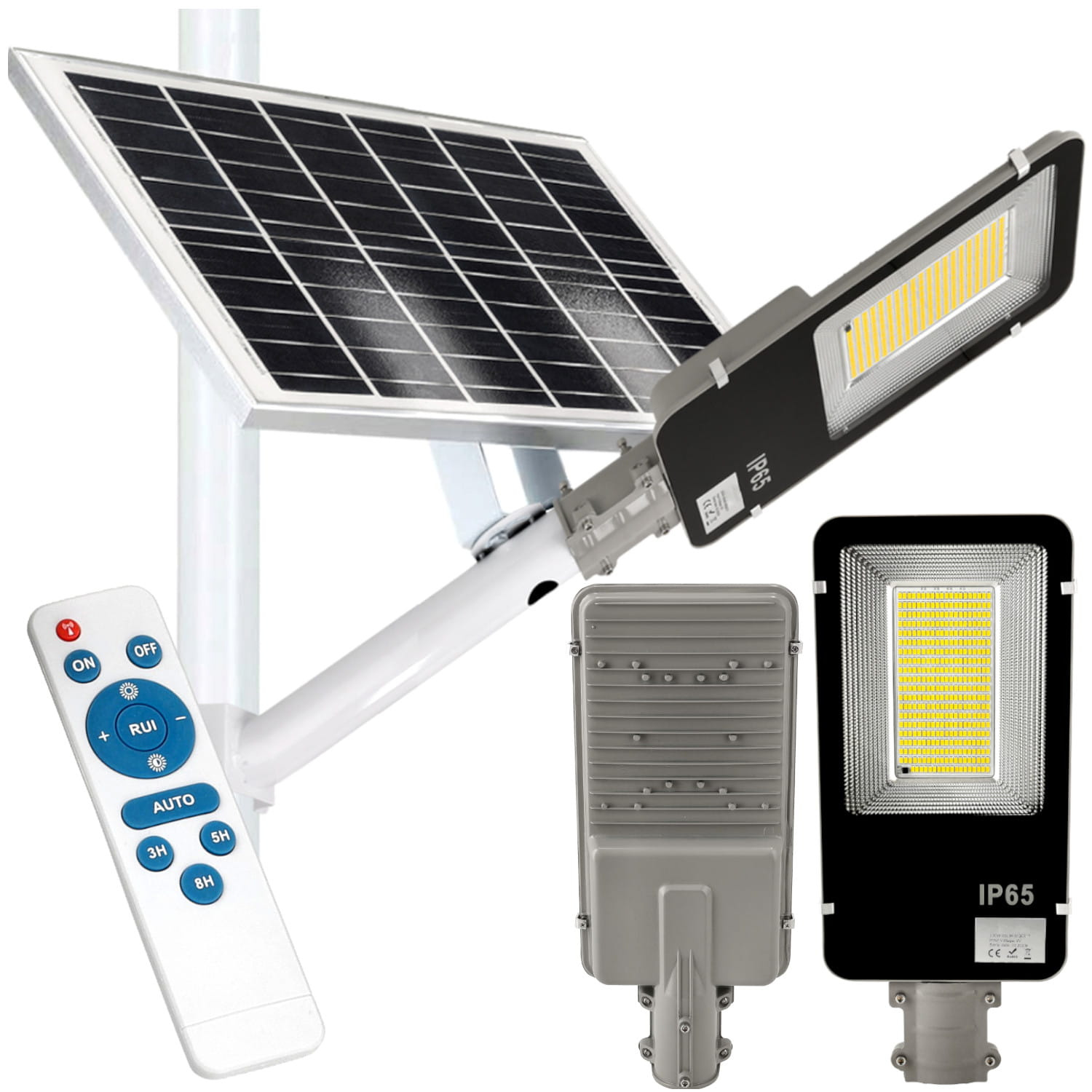 Solar Street LED Lamp AKRA - 200W - Aga24.eu