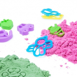 B29A PLASTIC MATERIAL 2 WHEELS. SAND+ACCESSORIES
