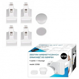 Q72D MAGNETIC CABINET LOCK 4 PCS.