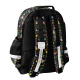 Paso School Backpack Three-Compartment Iron Man