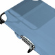 Aga 2x Garden Reclining Lounger with Canopy Light Blue