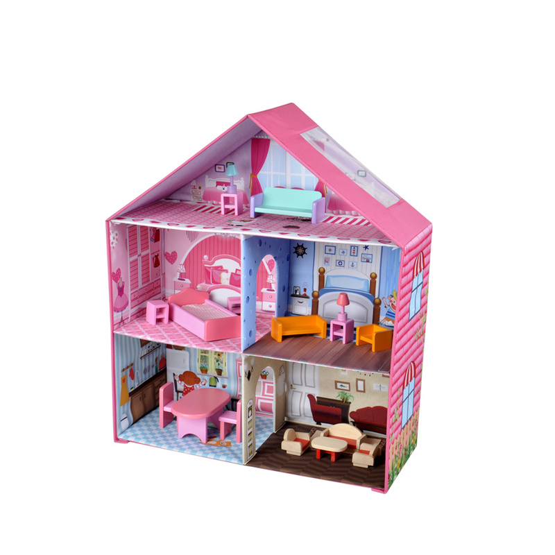 Aga4Kids Folding dollhouse LISA