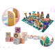 Aga Educational Wooden Cubes Race Track 160 pieces