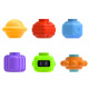 Kruzzel 20377 sensory cube sorter