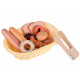 Bread basket with wooden pastry ZA4134