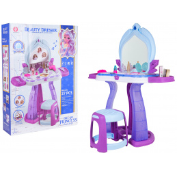 Dressing table with light and sound functions + accessories
