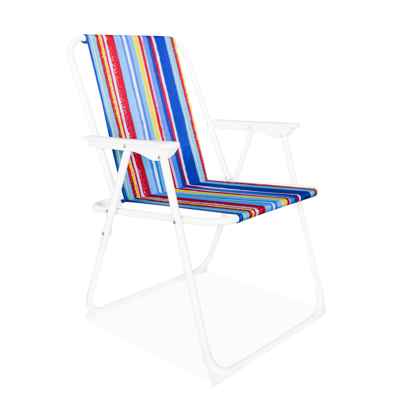 Aga Folding Chair OXFORD MR2127 Colorful with Stripes