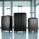 Aga Travel Set of Travel Suitcases MR4668 Black