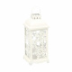 Aga Metal LED Christmas Lantern White