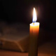 Set of taper candles 40 pcs - White