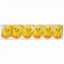 Easter chick eggs 6pcs