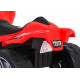 Little Monster Battery-Powered Quad for Toddlers Red 25W Drive