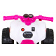 The fastest battery-powered quad for kids Pink + 25W motor
