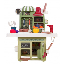 Kitchen with light and sound functions green