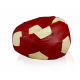 Aga Sofa bag BALL XXXL Beige - Burgundy