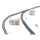 Aga4Kids Railway Track Aga4Kids (9 m) 86 pieces battery-operated
