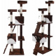 Aga Scratching post for cats 170 cm Brown and white