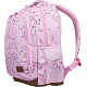 St.RIGHT School set double chamber backpack + case Flowers