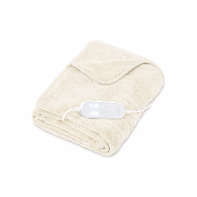 Tresko Electric heated blanket 180x130cm Cream