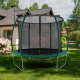 Aga SPORT EXCLUSIVE Trampoline 305 cm Dark Green + Safety Net