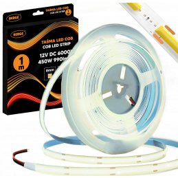COB Neon LED Strip 12V - 480D - 9W/m - IP20 - 1m - 990lm - Cool Color