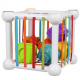 Kruzzel 20377 sensory cube sorter
