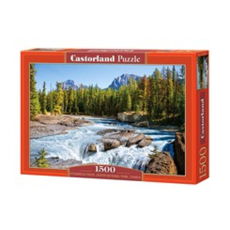 CASTORLAND puzzle 1500 pieces - Athabasca River, Jasper National Park, Canada