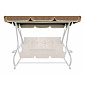 Aga Roof for Garden Swing GRANDLUX Light Brown