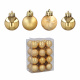 Aga Christmas Ornaments MIX 3cm 24pcs Gold