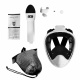 Aga Full Face Snorkeling Mask S/M White/Black