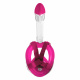 Aga Full Face Snorkeling Mask L/XL White/Pink