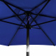 Aga Tilt Garden Parasol 250 cm Blue