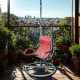 Aga Hanging Chair Domingo Red