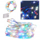Decorative wire LED lights 5m 50LED multicolour