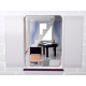 Boho style wooden doll villa with LED lights ZA4131