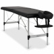 Habys Aluminum Massage Table Black