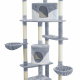 Aga Cat Scratcher 200 cm Gray-White