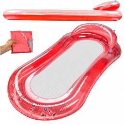 BESTWAY 43103 inflatable pool mattress with mesh red