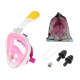 Aga Full-face snorkelling mask S/M pink