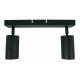 Ceiling spotlight LED VIKI-X 2x GU10 - black