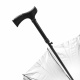 Aga Umbrella 2-in-1 95 cm Black