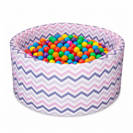 Aga Dry Pool 90x40 cm with ZigZag Colorful Balls