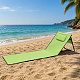 Linder Exclusiv Folding Beach Lounger Green