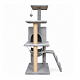 Aga Cat Scratcher 47x35x136 cm Dark Grey