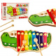 Aga Colorful wooden Xylophone for children Crocodile