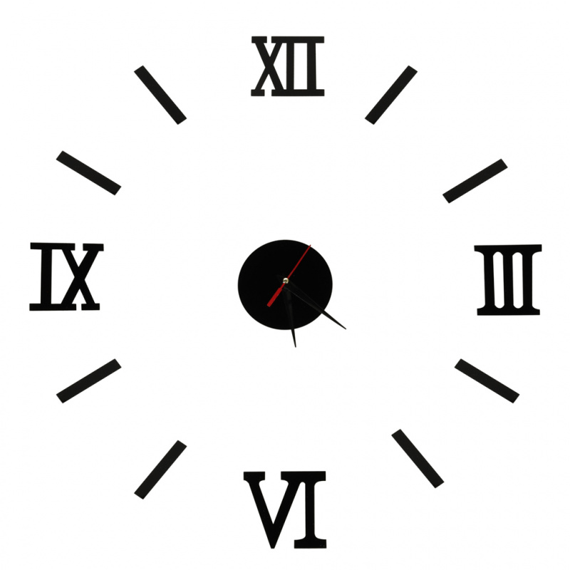 Aga Wall Clock Black Roman Numerals