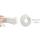 Foam tape 1,1cm x 3cm x 200cm White ISO
