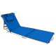 Beach mat with adjustable backrest + cushion
