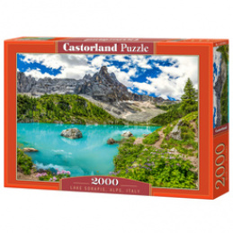 Puzzle 2000-piece Lake Sorapis, Alps, Italy C-201006-2 universal